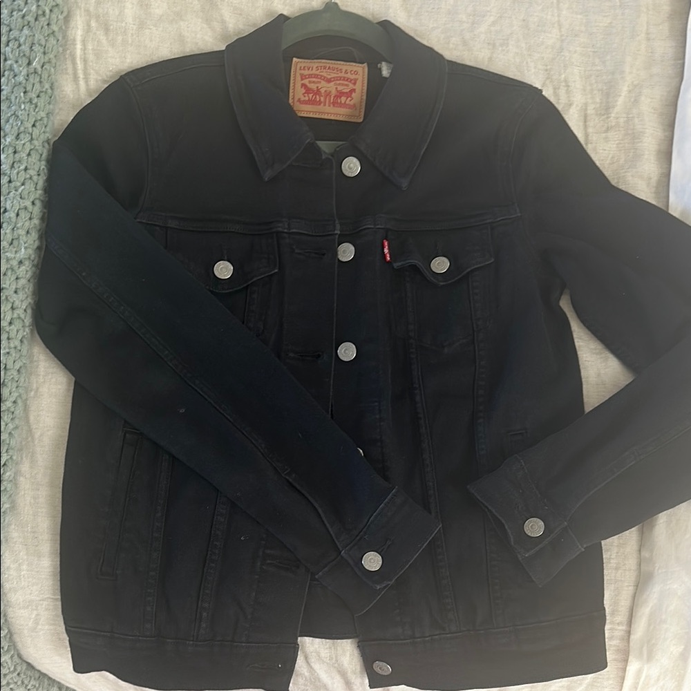 Levi's Black Lightweight Jean Jacket